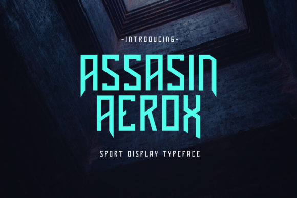 Assasin Aerox Font for Creative and Commercial Projects