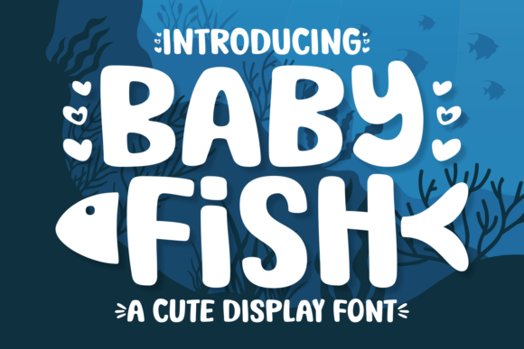 Baby Fish Font for Playful Web Design