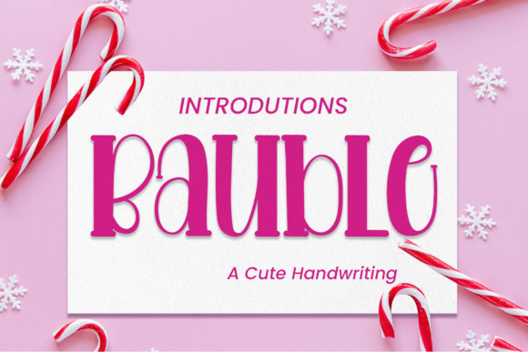 Bauble Font for Eye-Catching Branding and Campaigns
