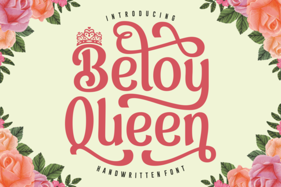 Beloy Queen: A Luxurious Display Font for Creative Makers