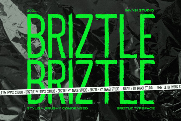 Briztle: A Stylish Display Font for Handmade Creations