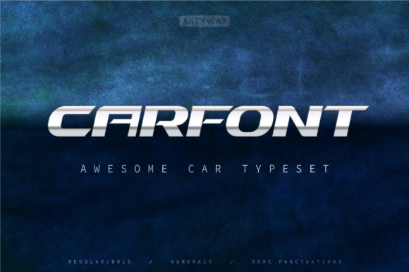 Car Font for Bold Branding and Eye-Catching Campaigns