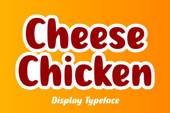 Cheese Chicken Font for a Trendy and Memorable Brand