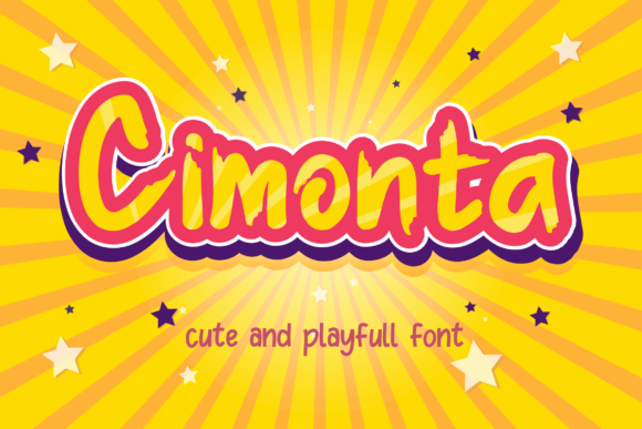 Cimonta: A Cool Display Font for Polished Branding
