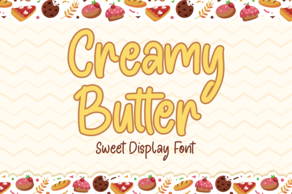 Creamy Butter: A Display Font for Warmth and Readability