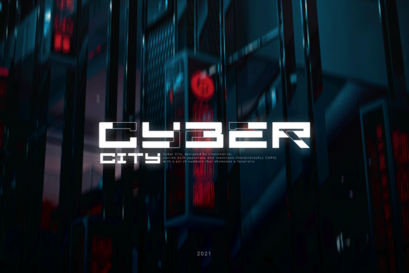 Cyber City Font for Eye-Catching Campaign Designs