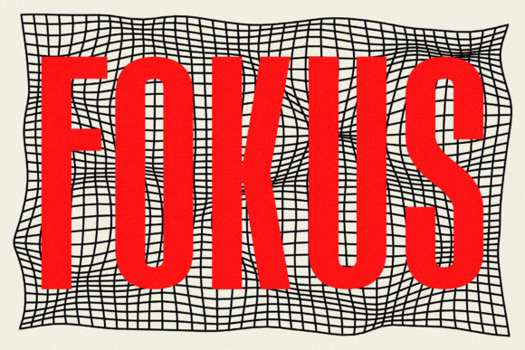 Fokus Display Font for Handmade and Commercial Projects