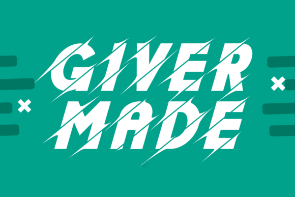 Giver Made Font for Bold Branding and Creative Projects