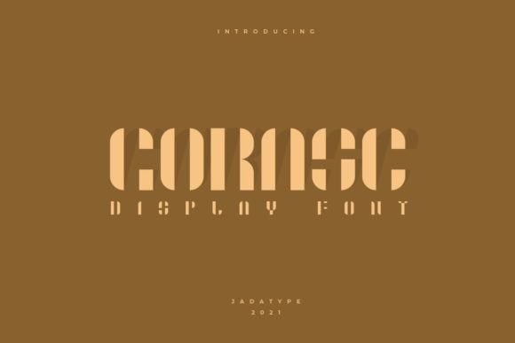 Gorasc: A Modern Display Font for Digital Creativity