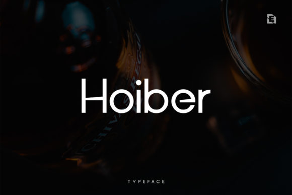 Hoiber: A Modern Display Font for Web Design and Branding