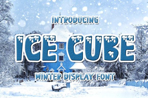 Ice Cube Font for Bold Visual Campaigns