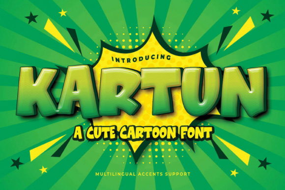 Kartun Font for Friendly Branding and Creative Projects