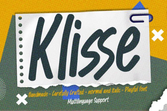 Klisse Display Font for Modern Branding and Creative Projects