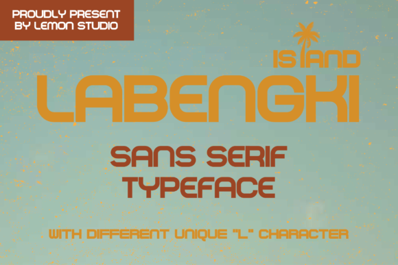 Labengki Island: A Modern Display Font for Editorial Design
