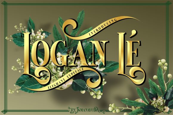 Logan Le: A Modern Display Font for Editorial Design