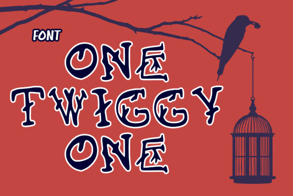 One Twiggy One for Halloween Crafts and Display Designs