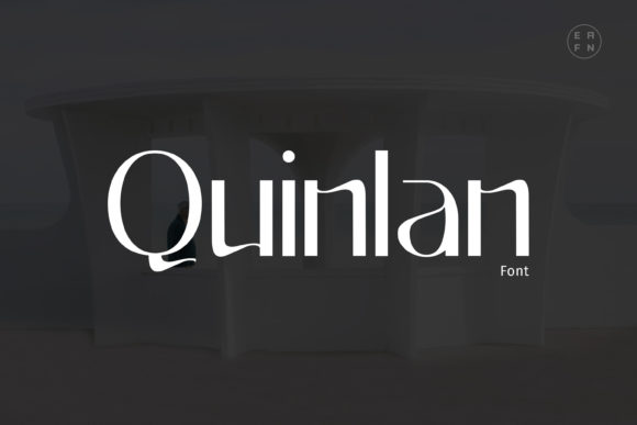 Quinlan Font for Handmade Creations and More