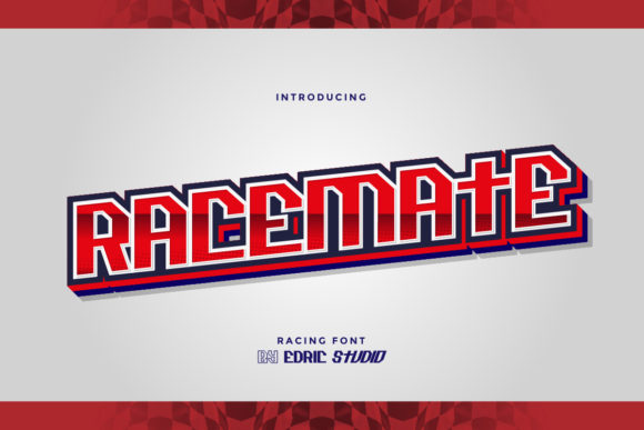 Racemate: A Bold Display Font for High-Impact Branding