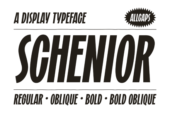 Schenior Font for Bold Branding and Eye-Catching Designs