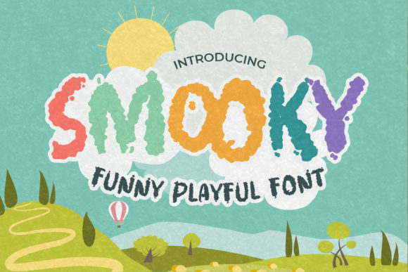 Smooky: A Playful Display Font for Business Creativity