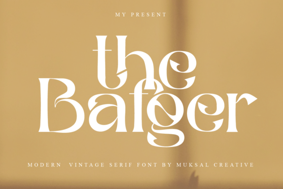 The Bafger Display Font for Web Design and Digital Creativity