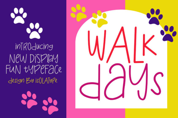 Walk Days Font Review and Download Guide